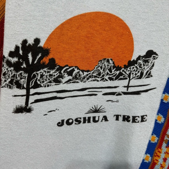 We The Free- Joshua Tree Boho Crop Long Sleeve Top- Sz. XS - Picture 4 of 13